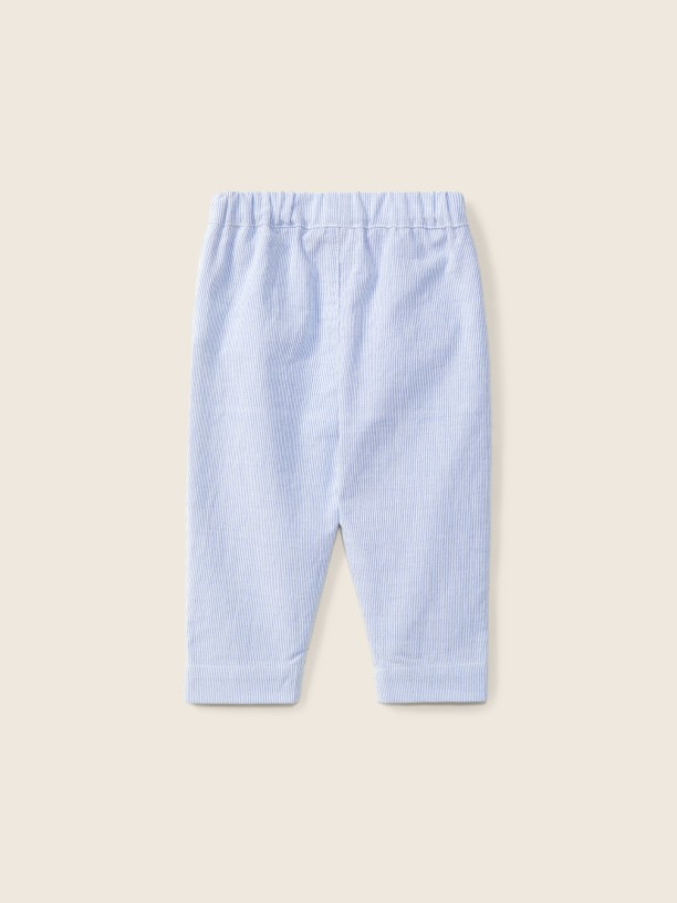 Pinstripe trousers