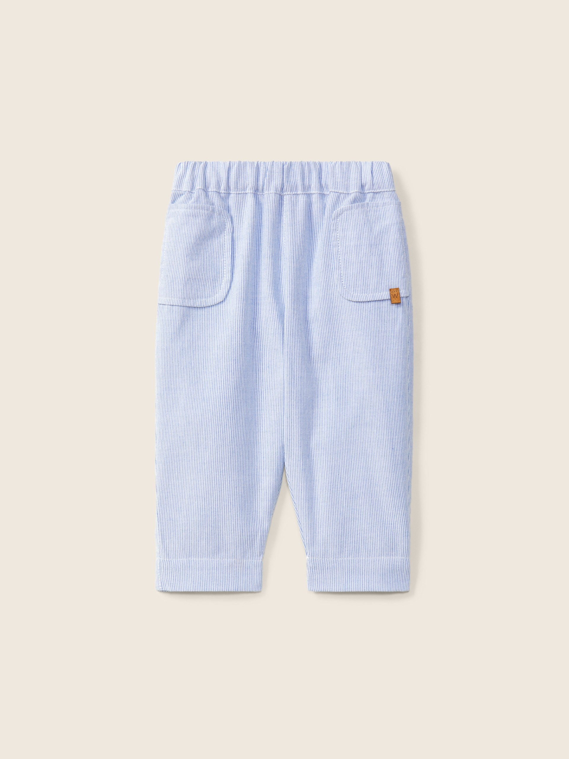 Pinstripe trousers