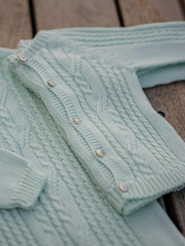Organic cotton cardigan Organic cotton cardigan
