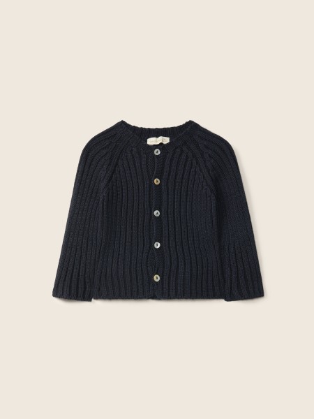 Organic cotton cardigan