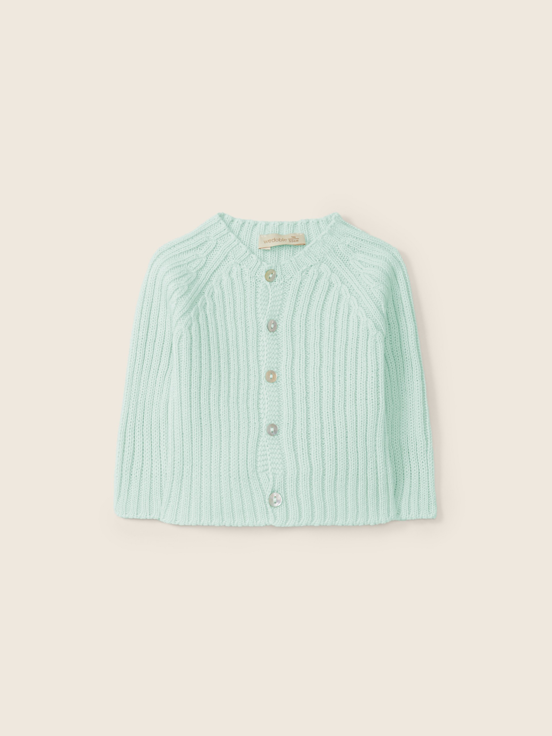 Organic cotton cardigan