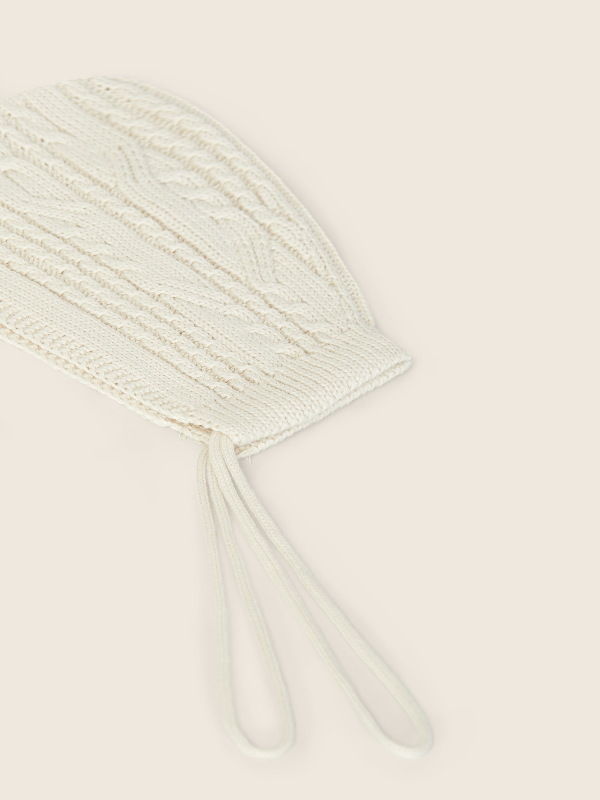 Organic cotton bonnet