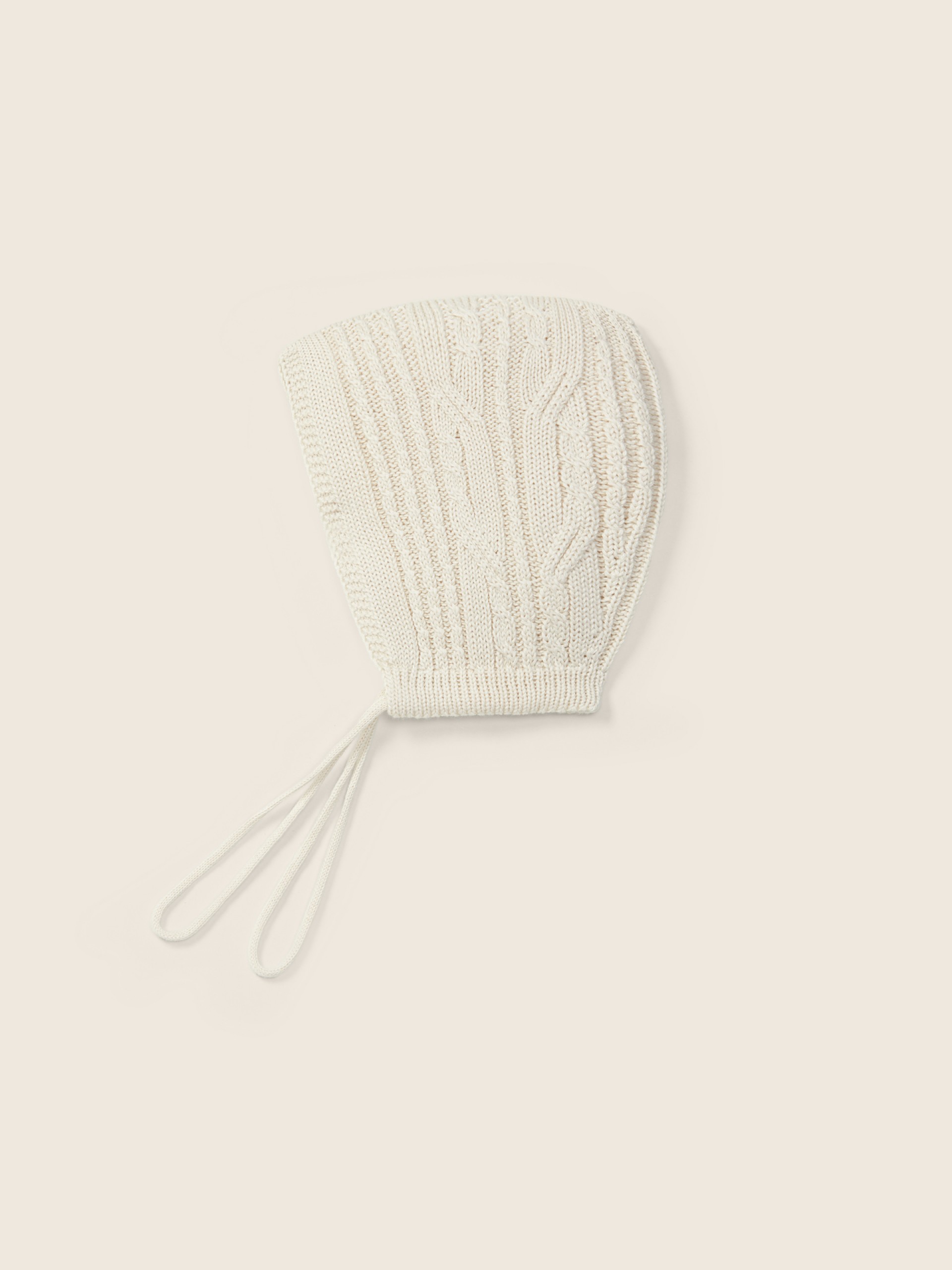 Organic cotton bonnet