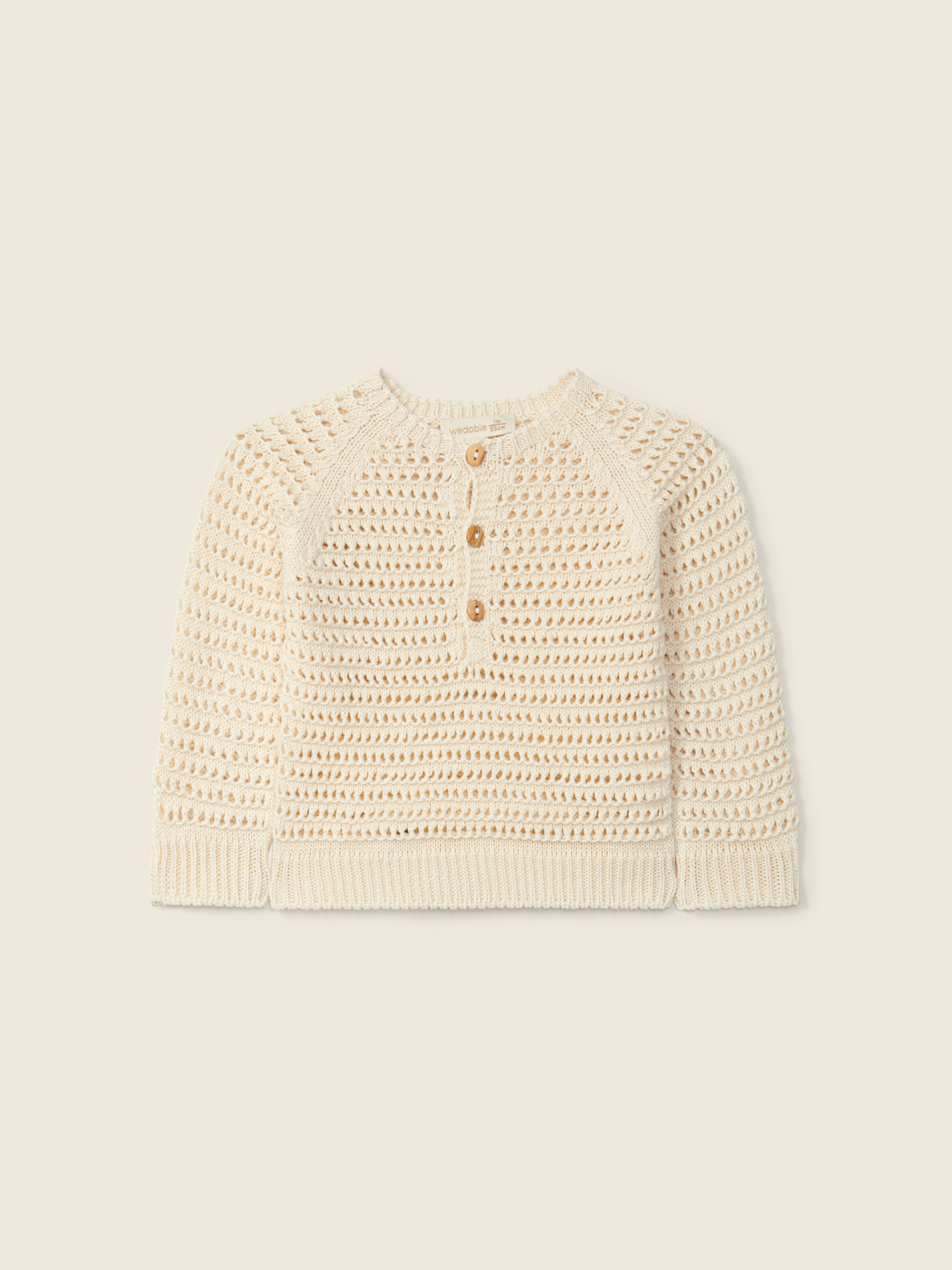 Organic cotton sweater