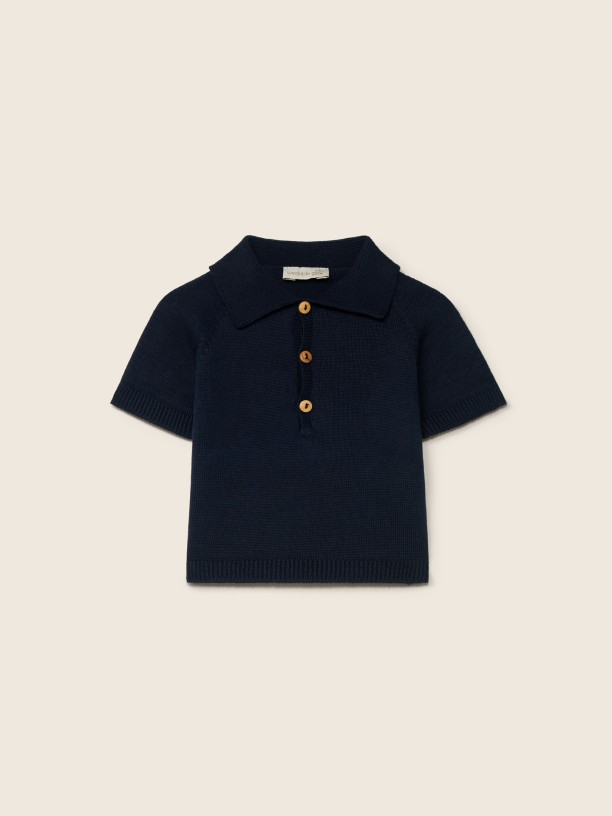 Cotton polo sweater Cotton polo sweater