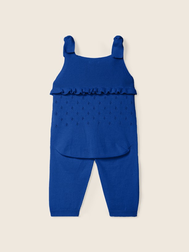 Organic cotton dungarees