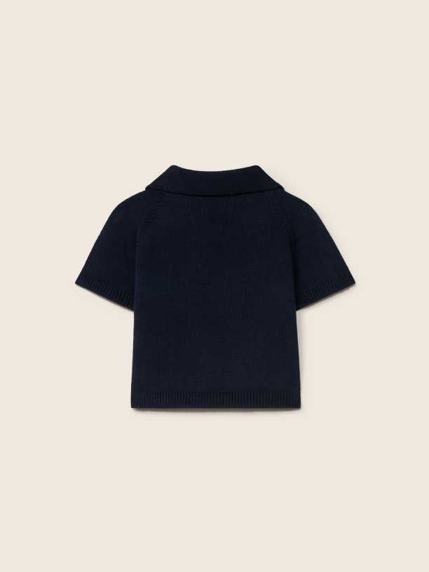 Cotton polo sweater Cotton polo sweater