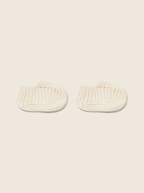 Organic cotton booties