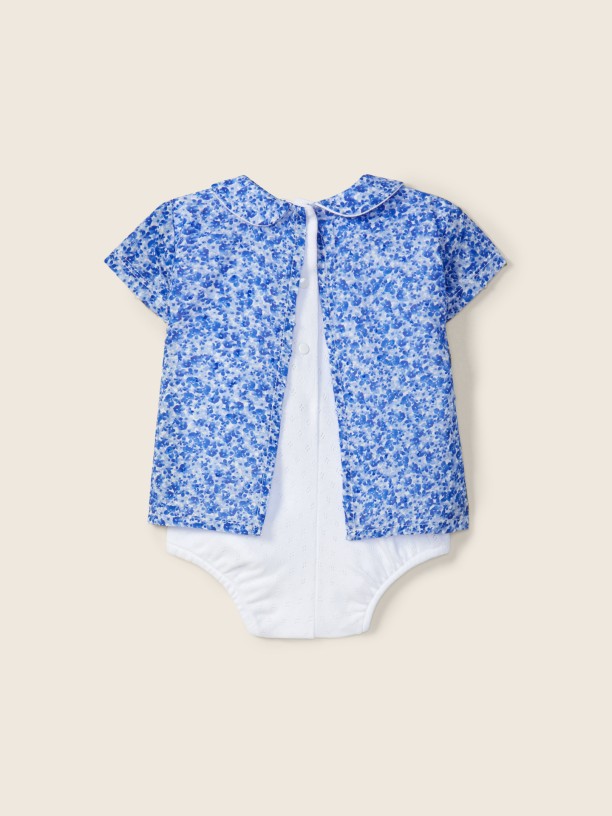 Integrated blouse Integrated blouse