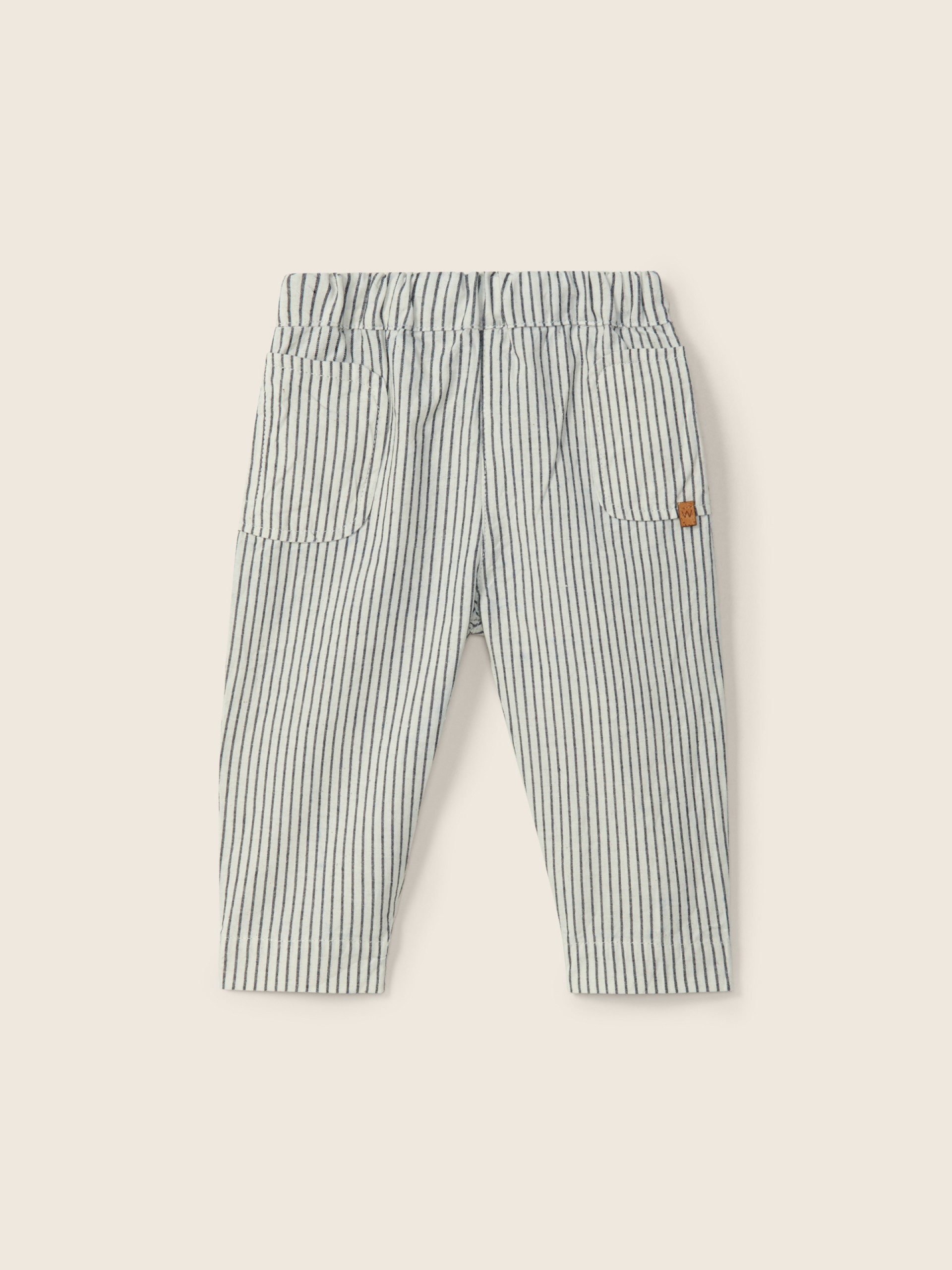 Pinstripe trousers