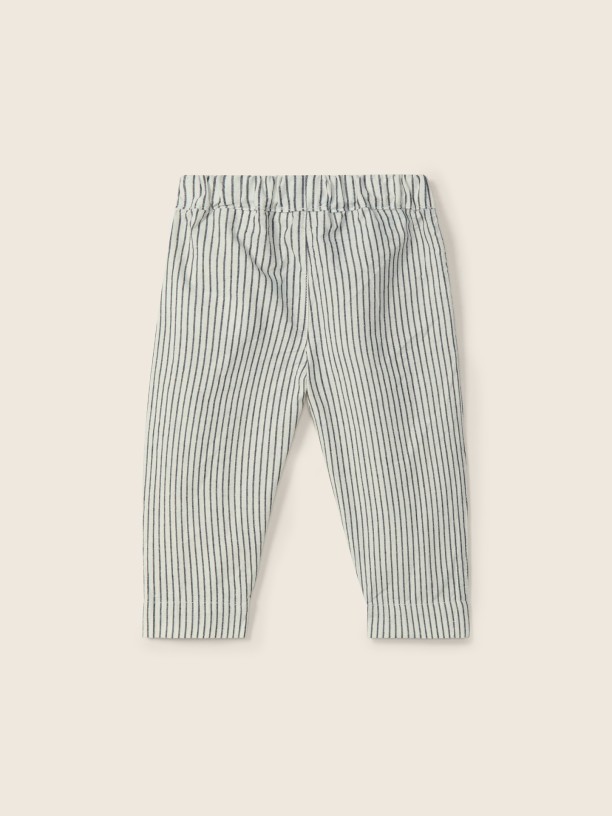 Pinstripe trousers