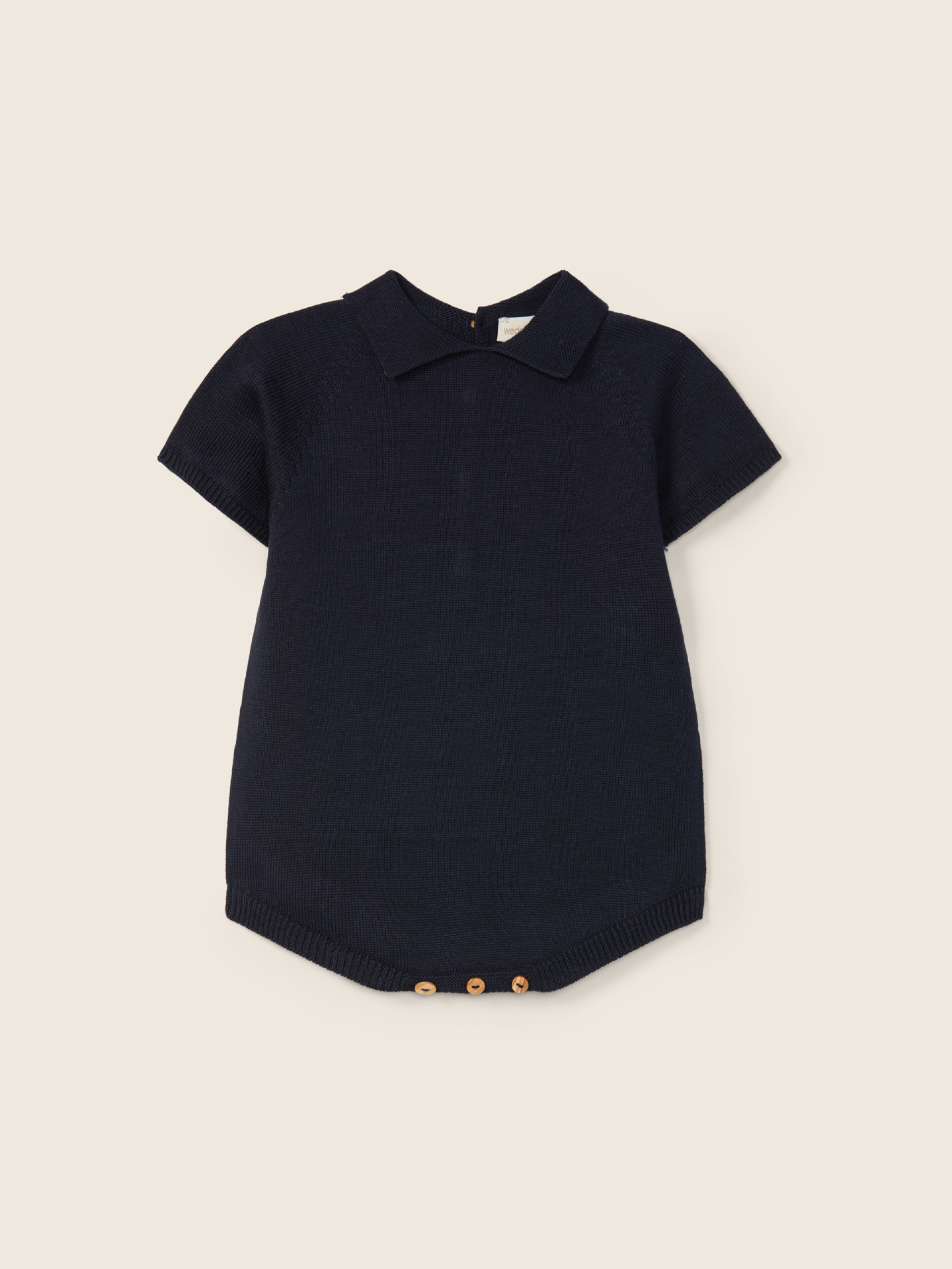 Knitted cotton shortie