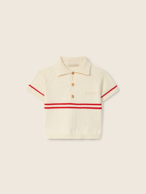 Cotton polo sweater Cotton polo sweater