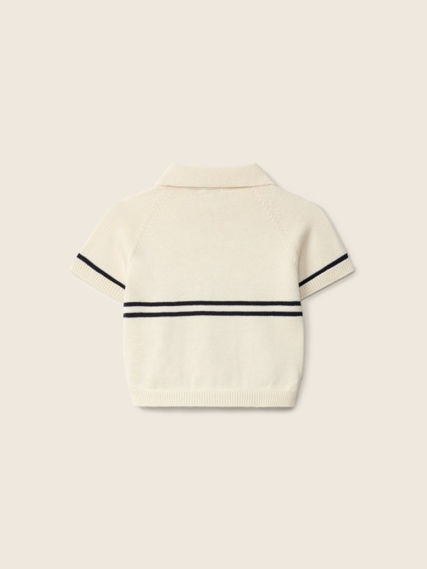 Cotton polo sweater Cotton polo sweater