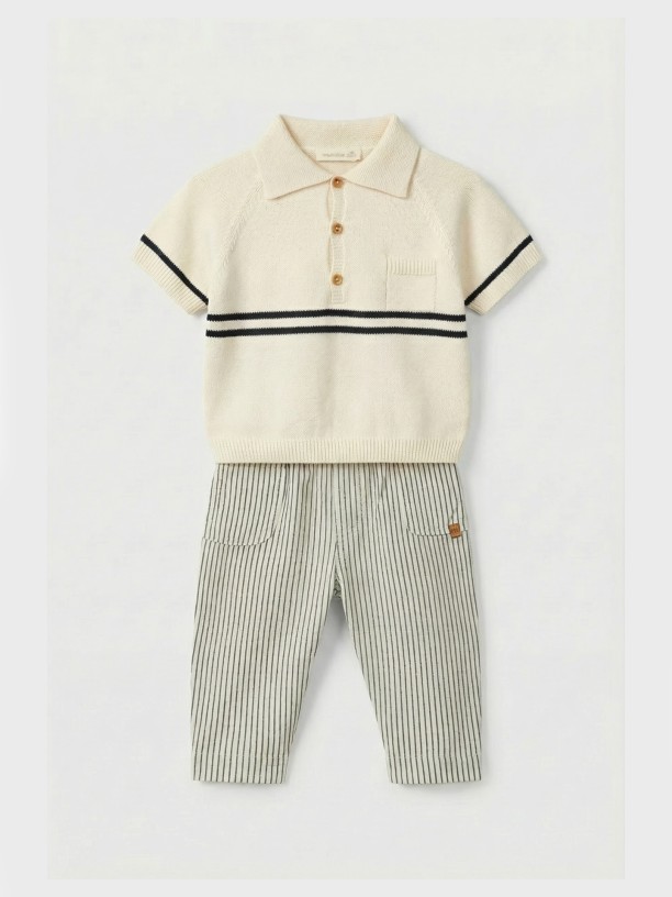 Cotton polo sweater Cotton polo sweater