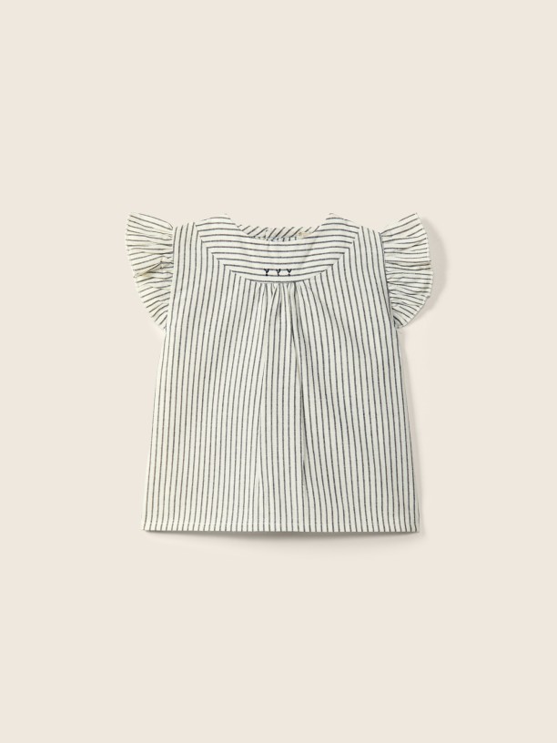 Pinstripe blouse