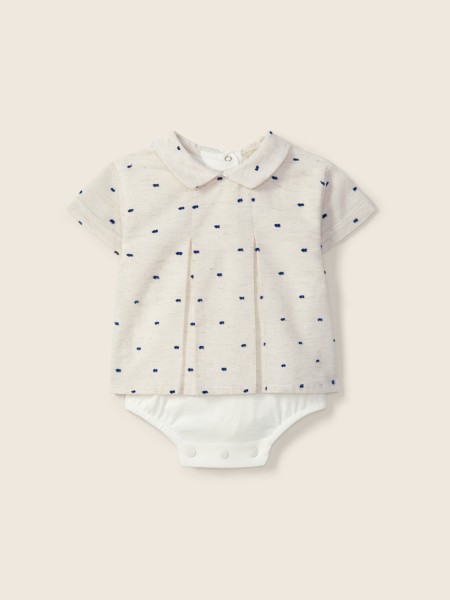 Integrated blouse Integrated blouse