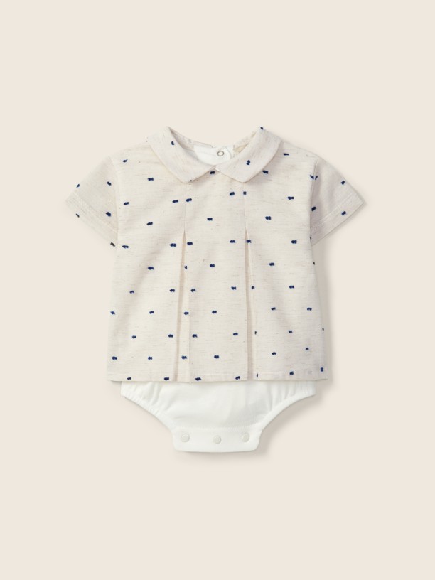 Integrated blouse Integrated blouse