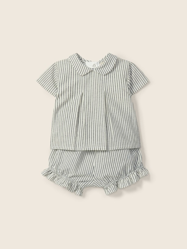 Integrated blouse Integrated blouse