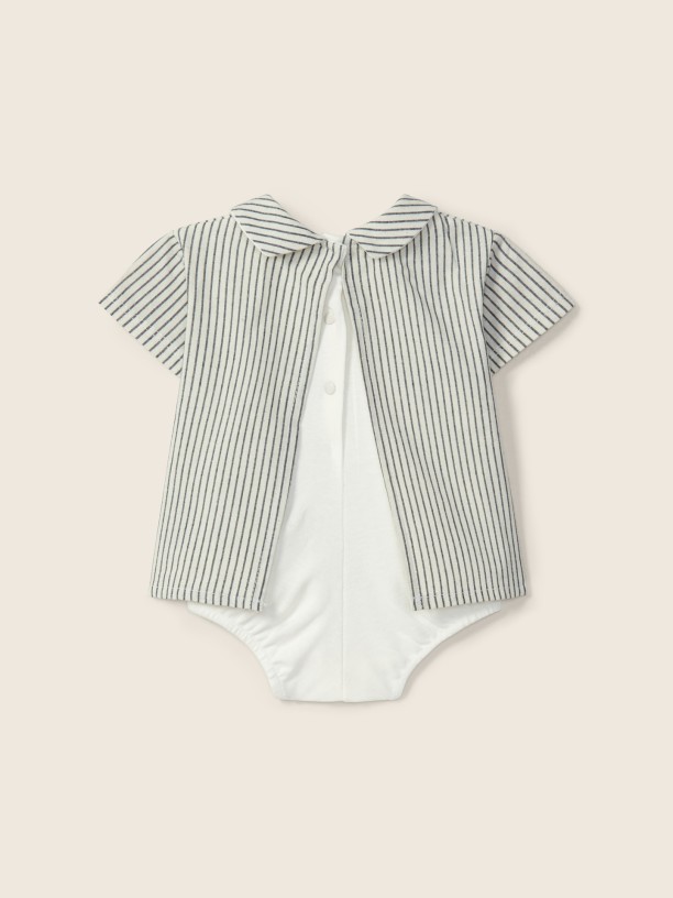 Integrated blouse Integrated blouse