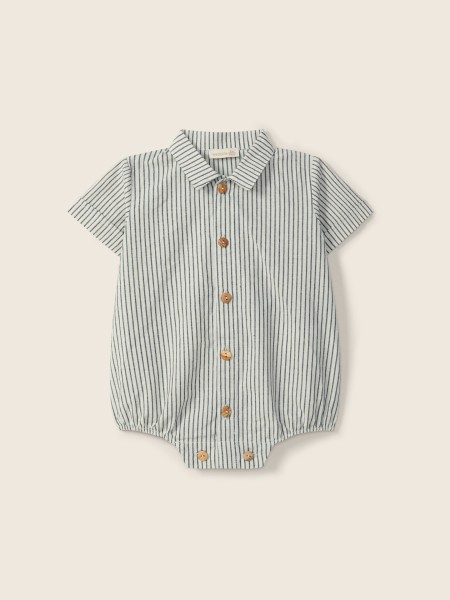 Pinstripe bodysuit