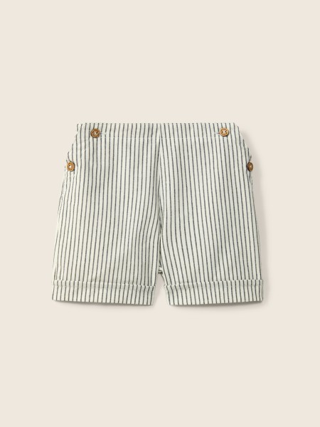 Pinstripe shorts