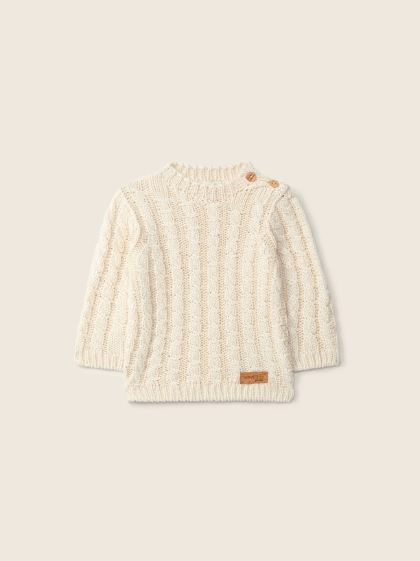 Organic cotton sweater