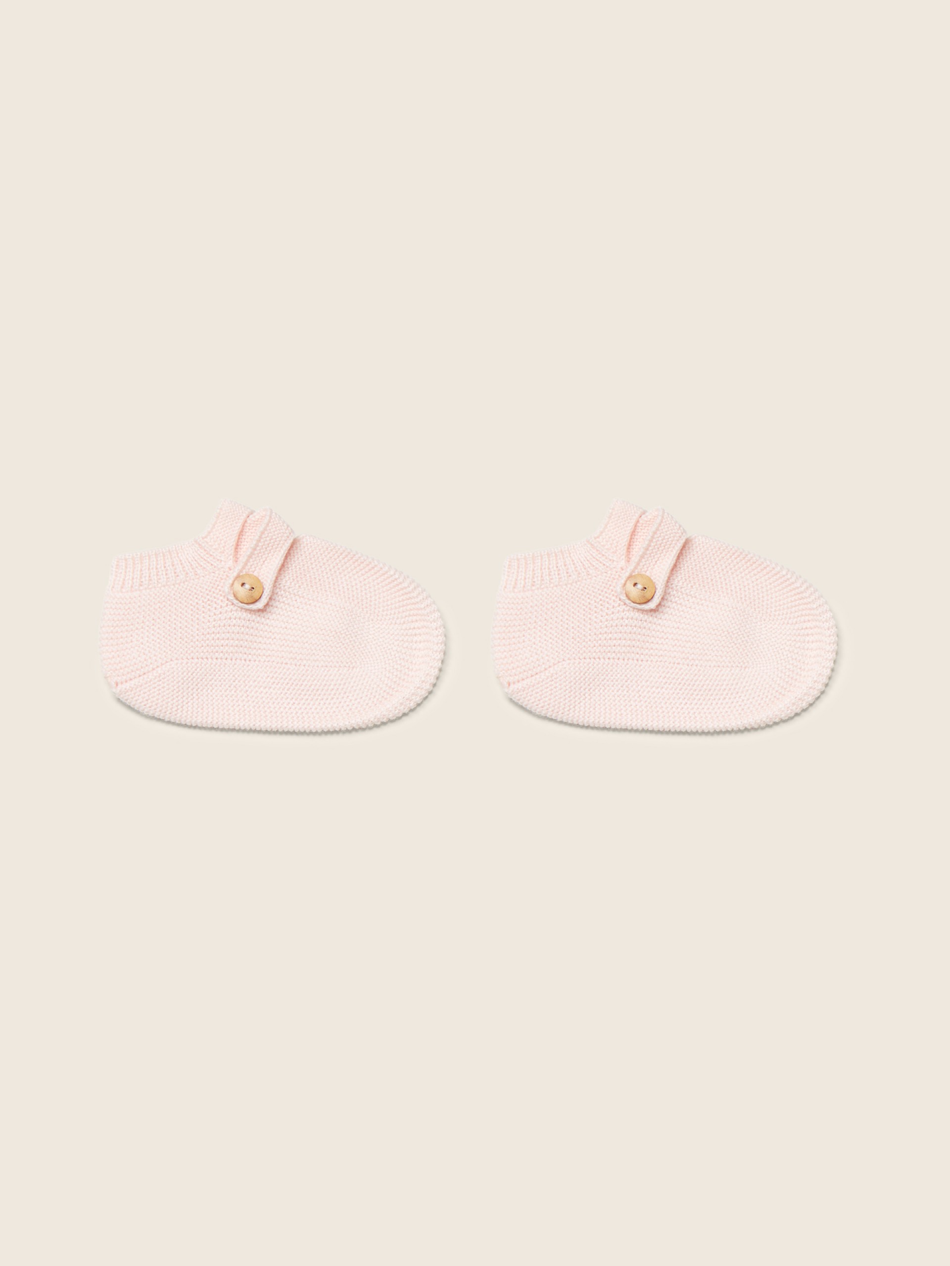 Organic cotton booties