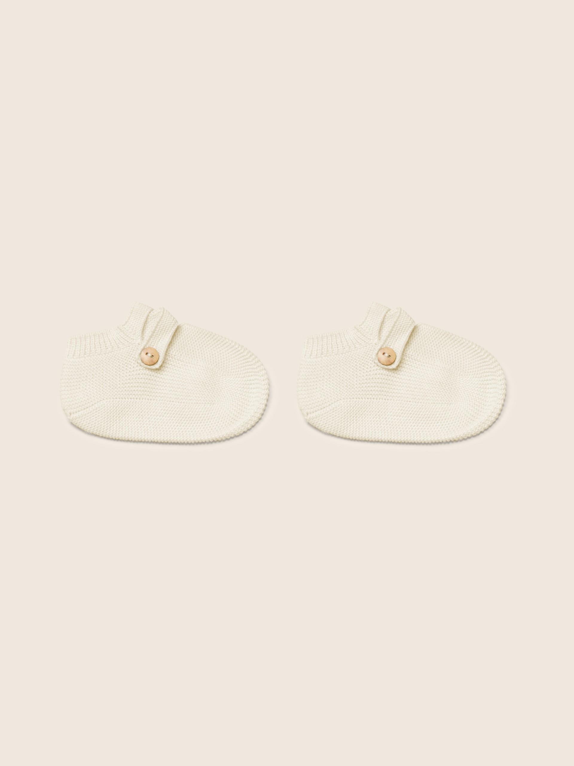 Organic cotton booties