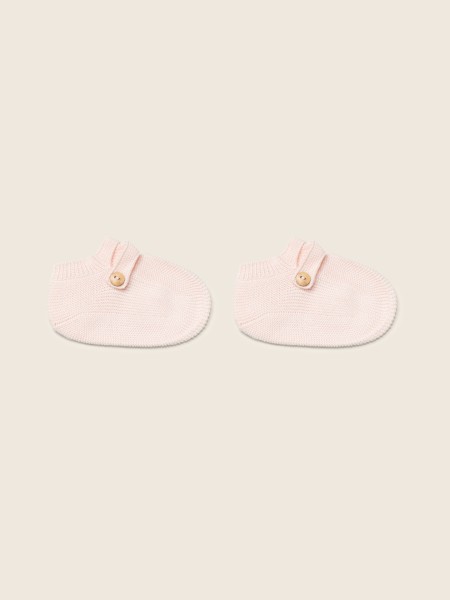 Organic cotton booties