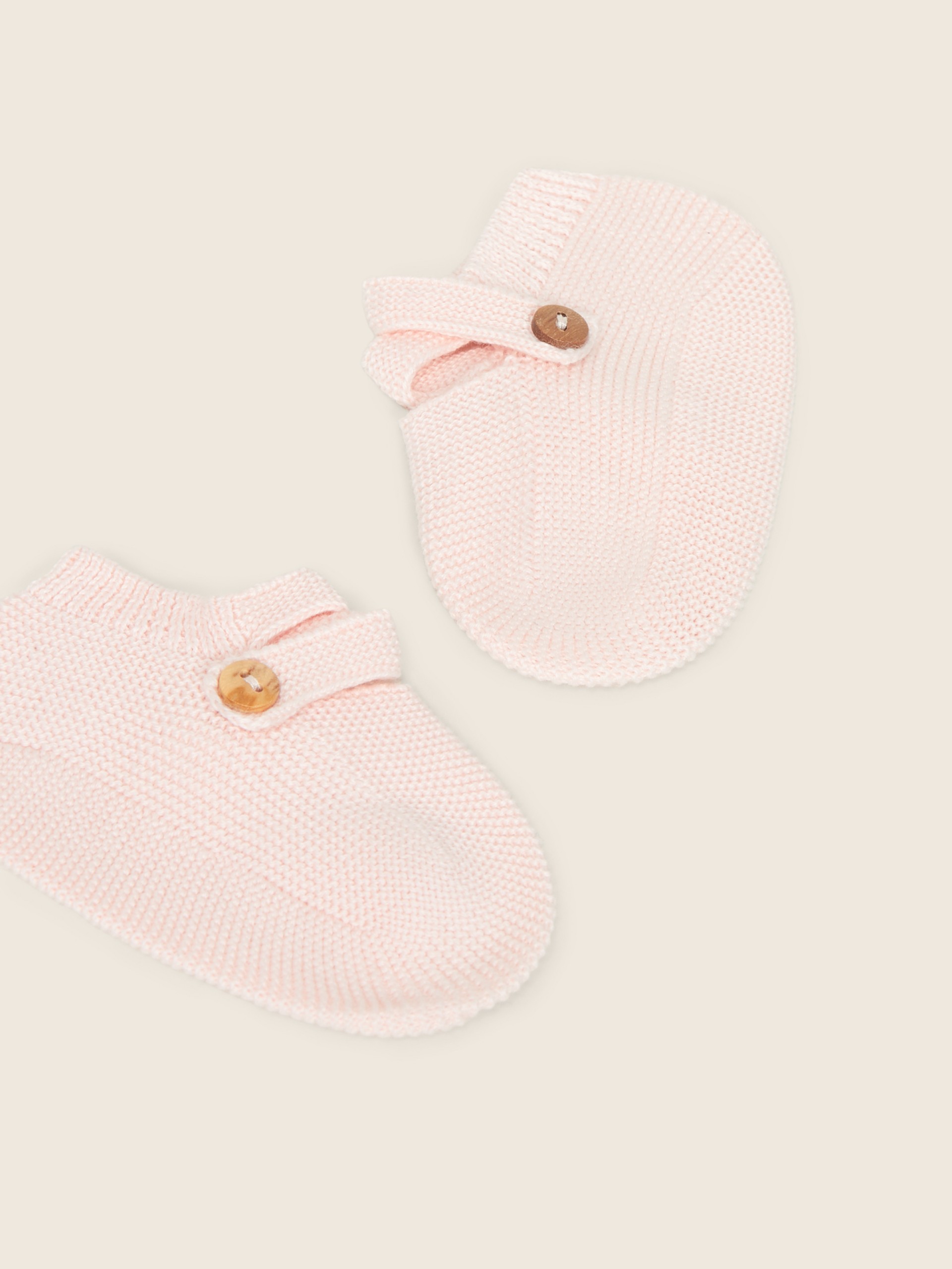 Organic cotton booties