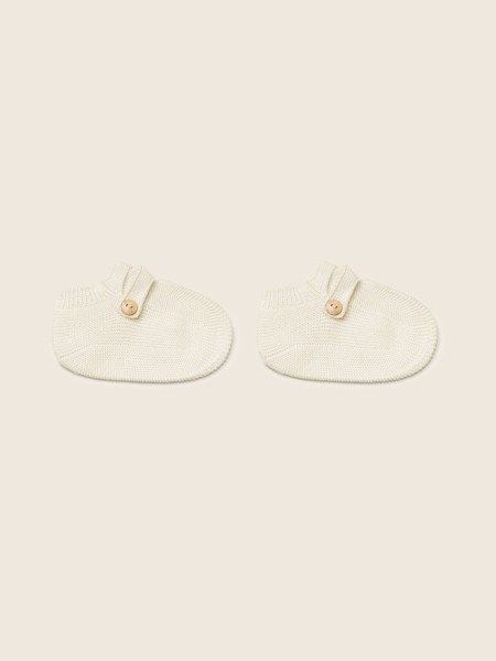 Organic cotton booties Organic cotton booties