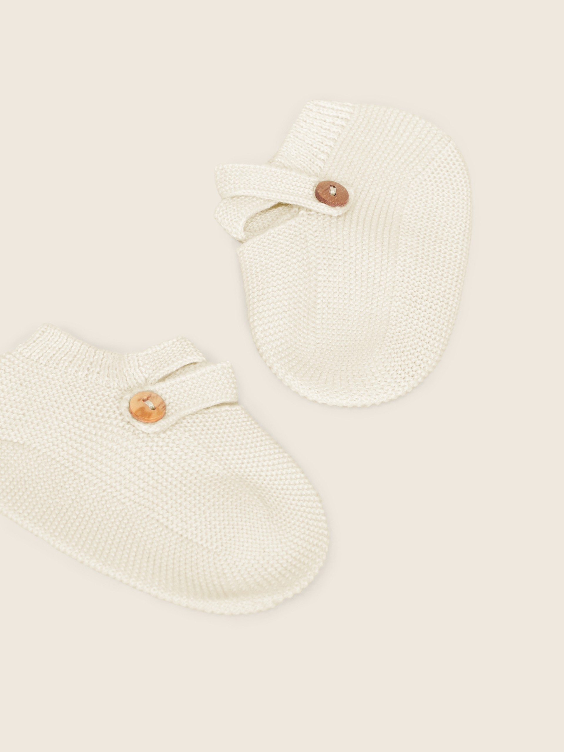 Organic cotton booties