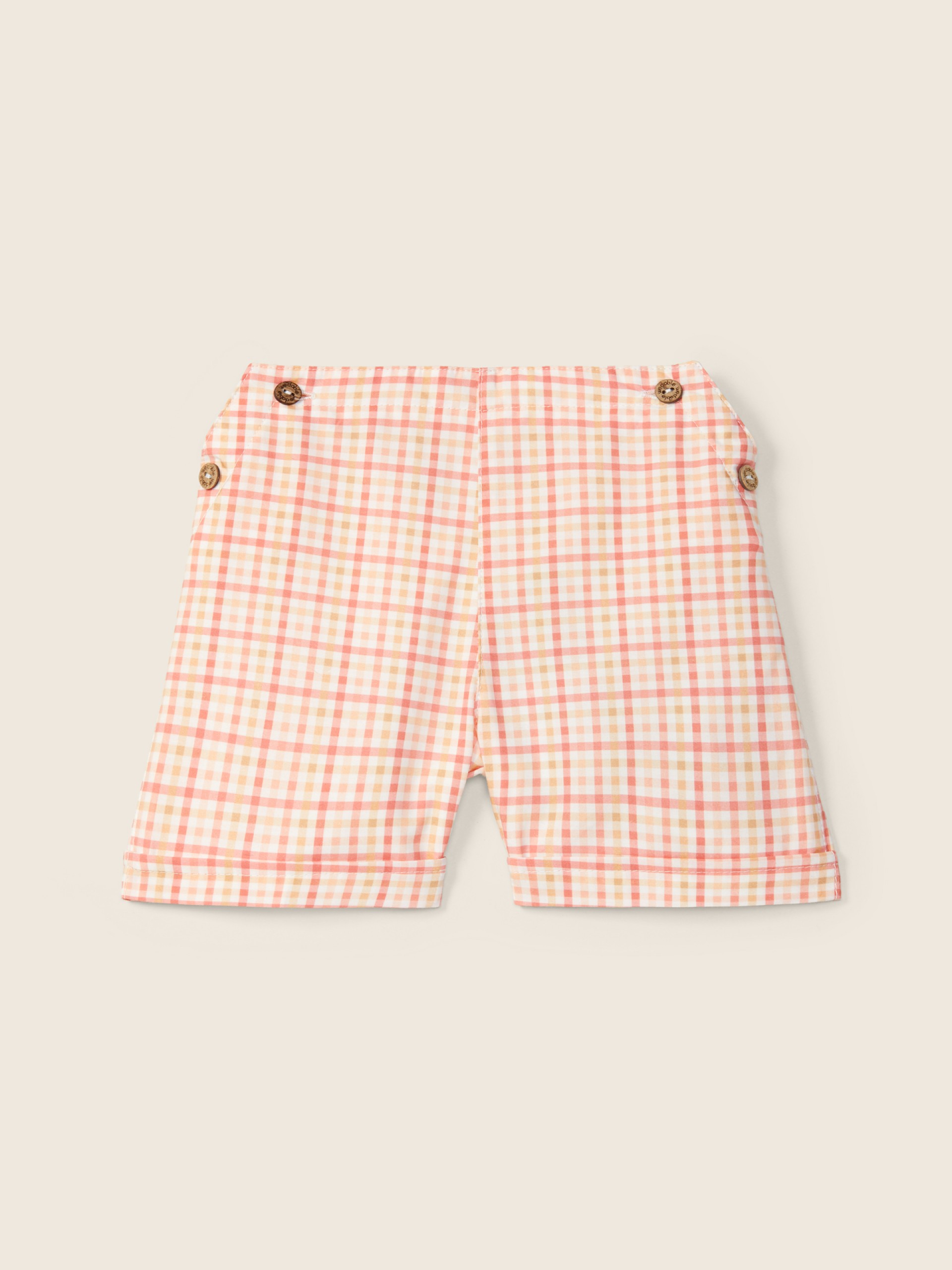 Calções de tartan