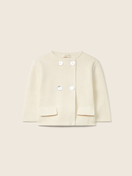 Organic cotton cardigan