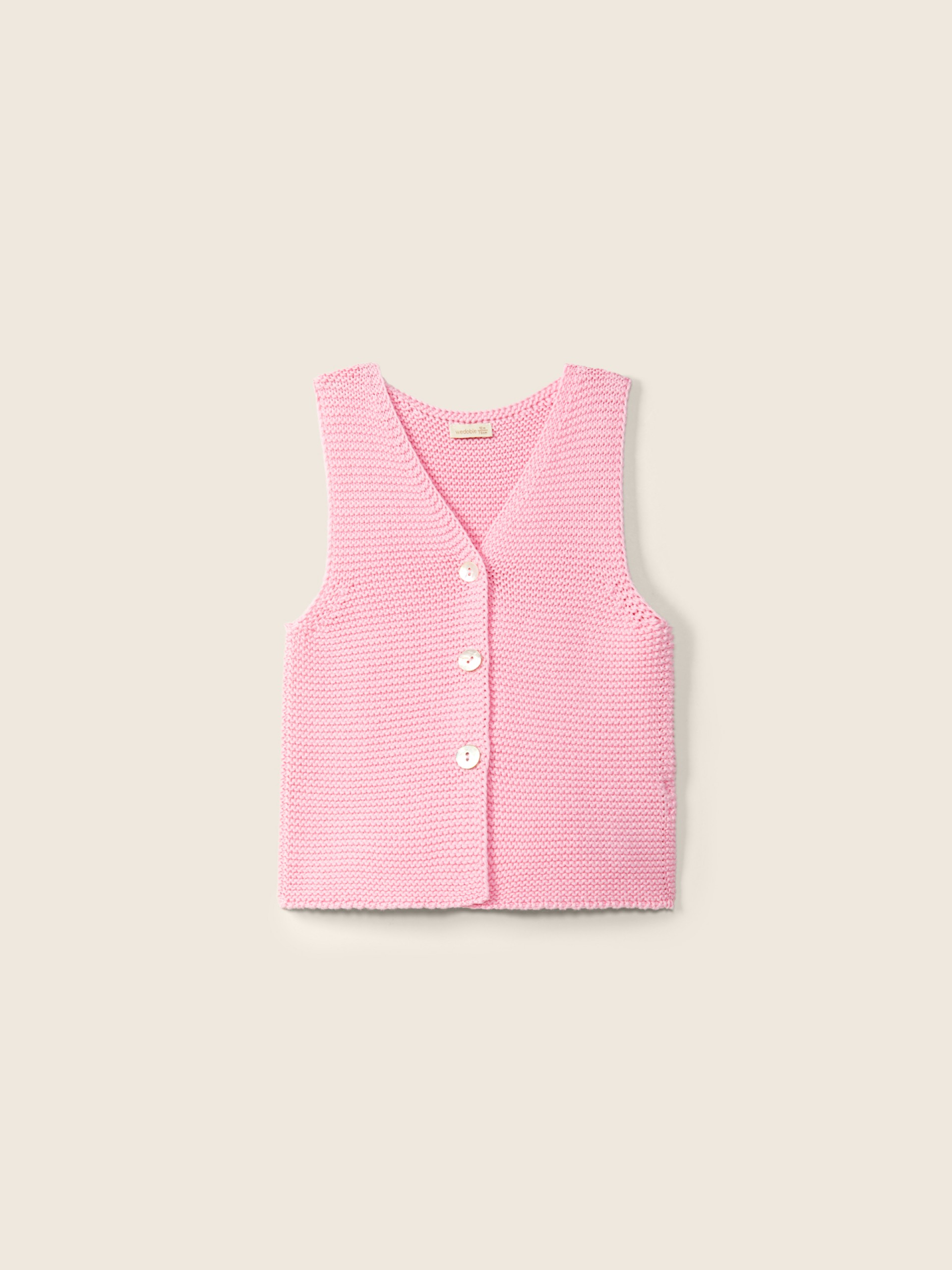 Organic cotton vest
