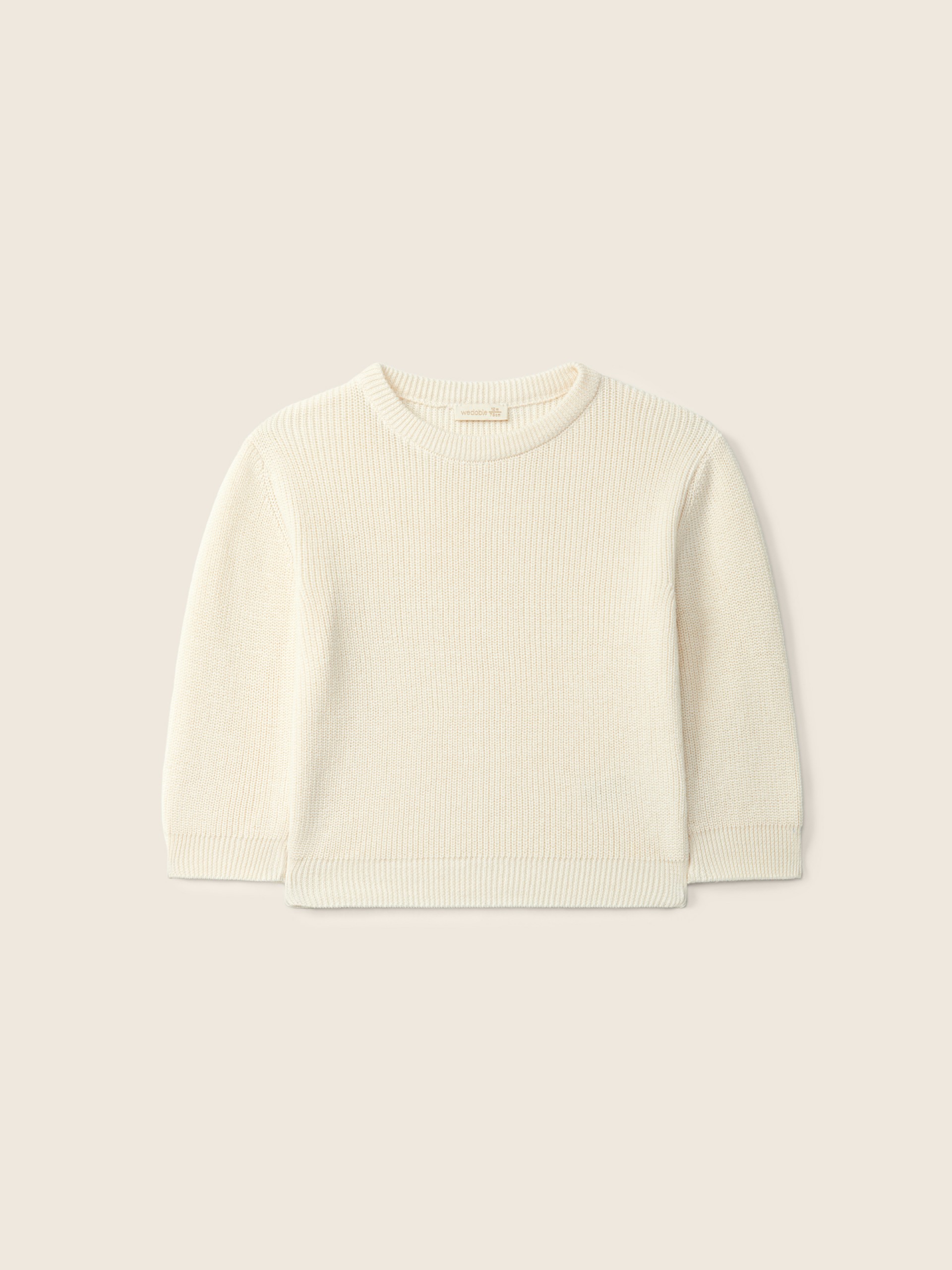Organic cotton sweater