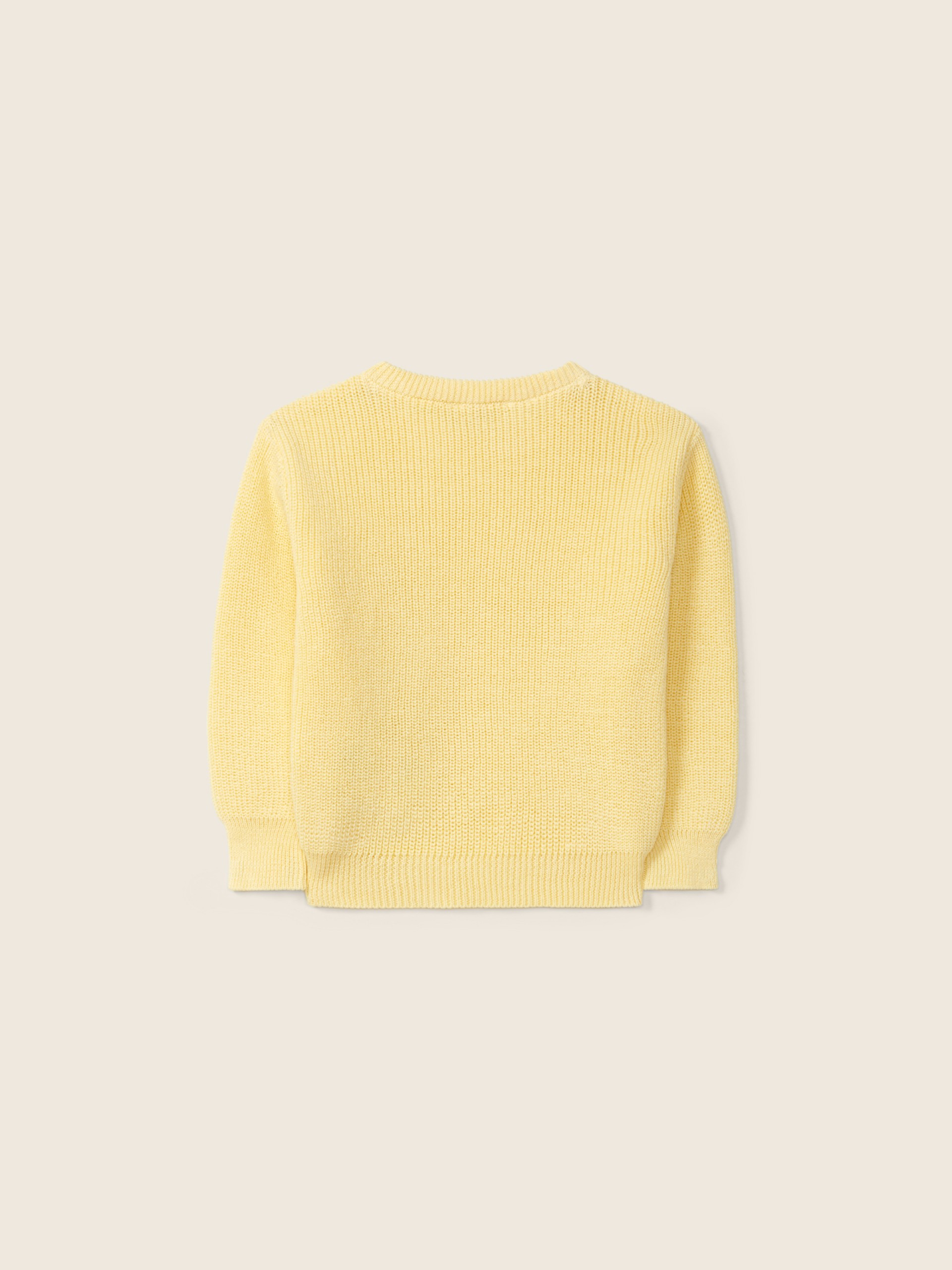 Organic cotton sweater