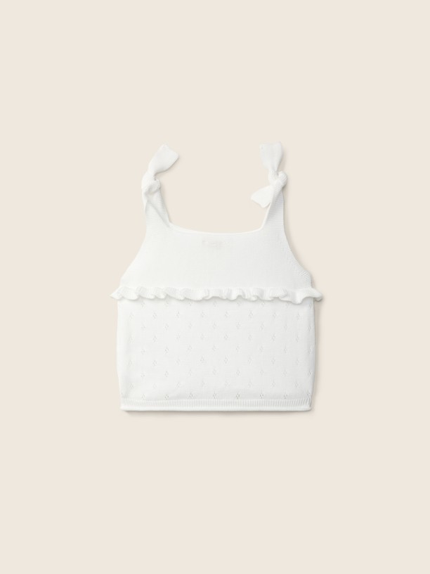 Shoulder straps sweater Shoulder straps sweater