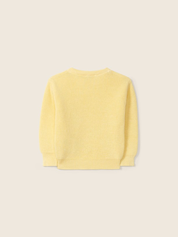 Organic cotton sweater