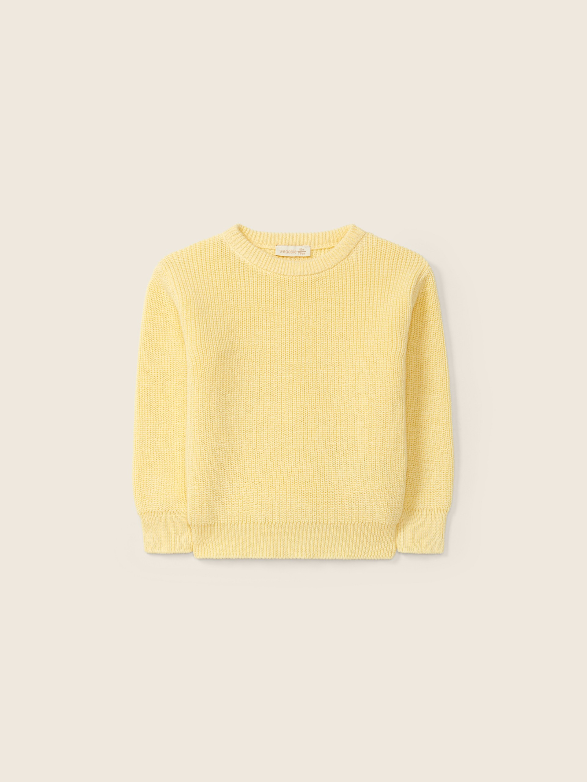 Organic cotton sweater