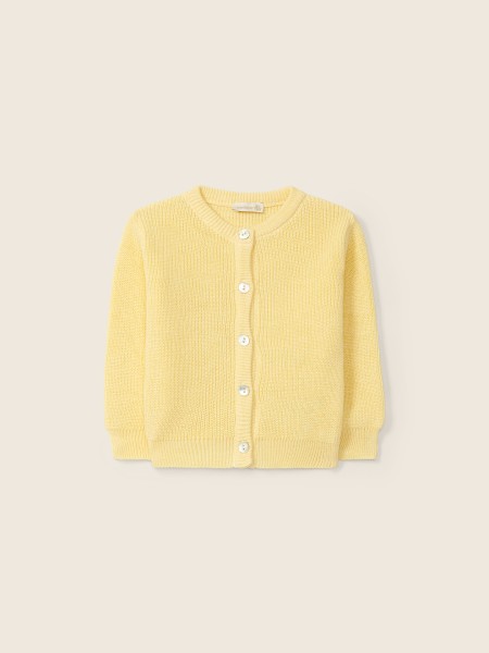 Organic cotton cardigan