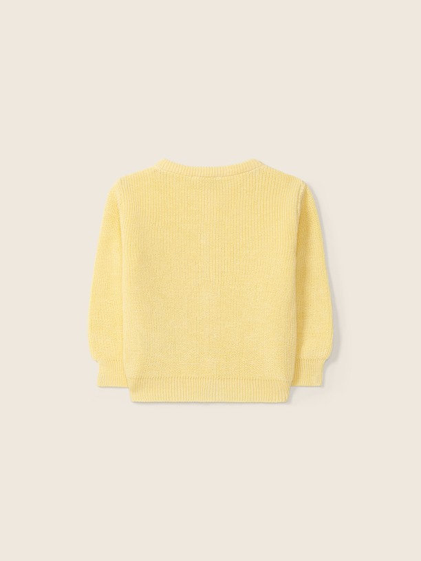 Organic cotton cardigan