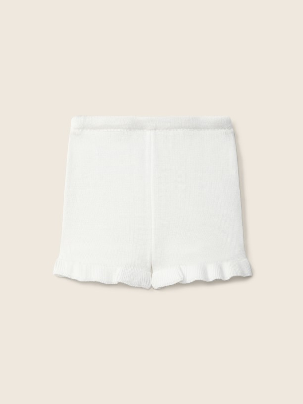 Ruffled leg shorts Ruffled leg shorts
