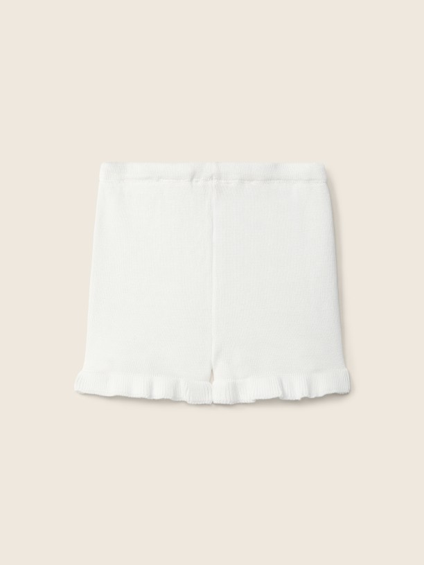 Ruffled leg shorts Ruffled leg shorts