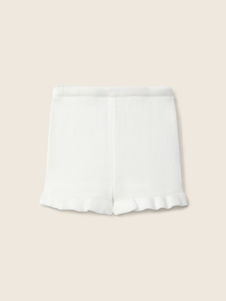 Ruffled leg shorts