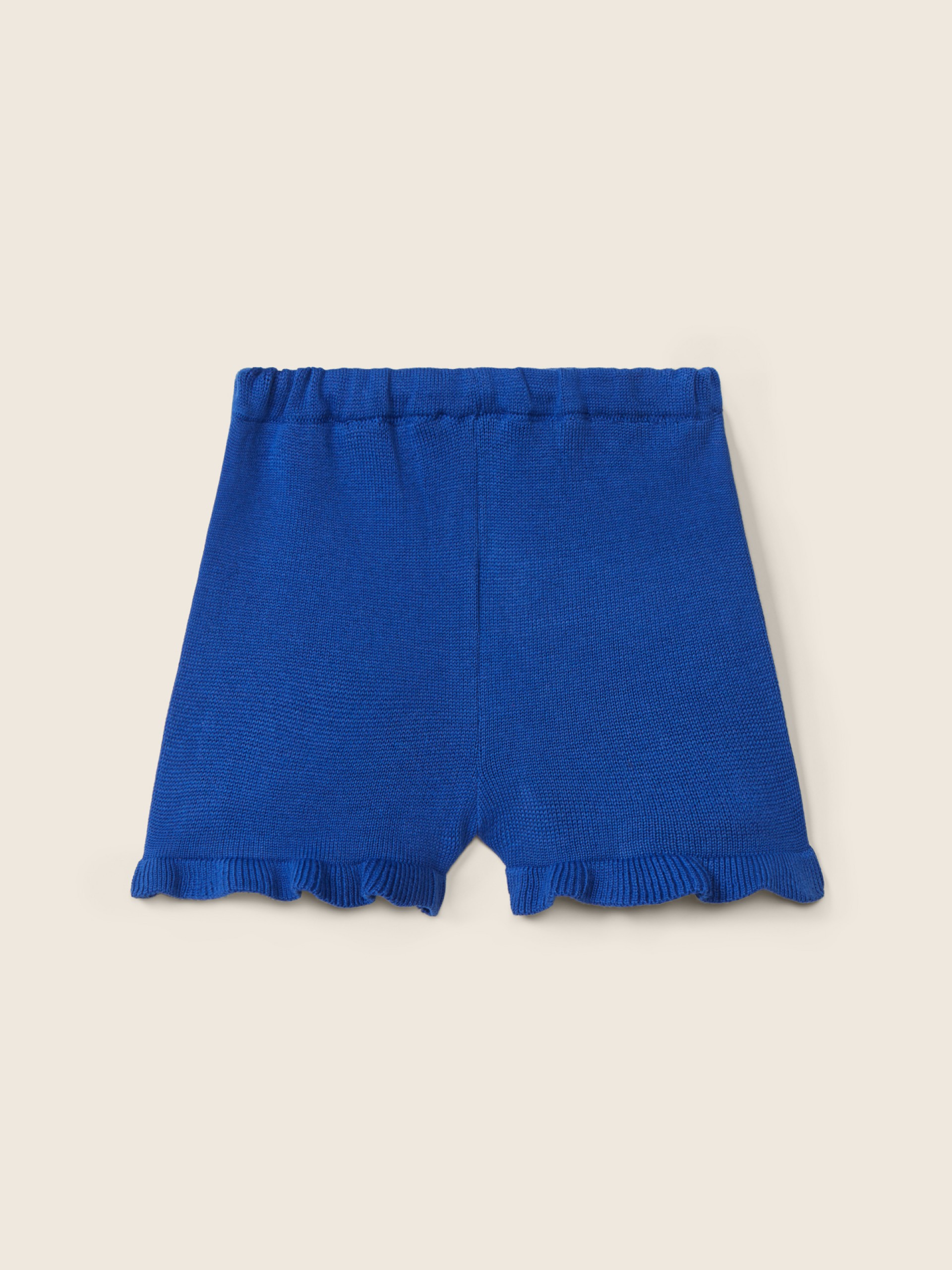 Ruffled leg shorts