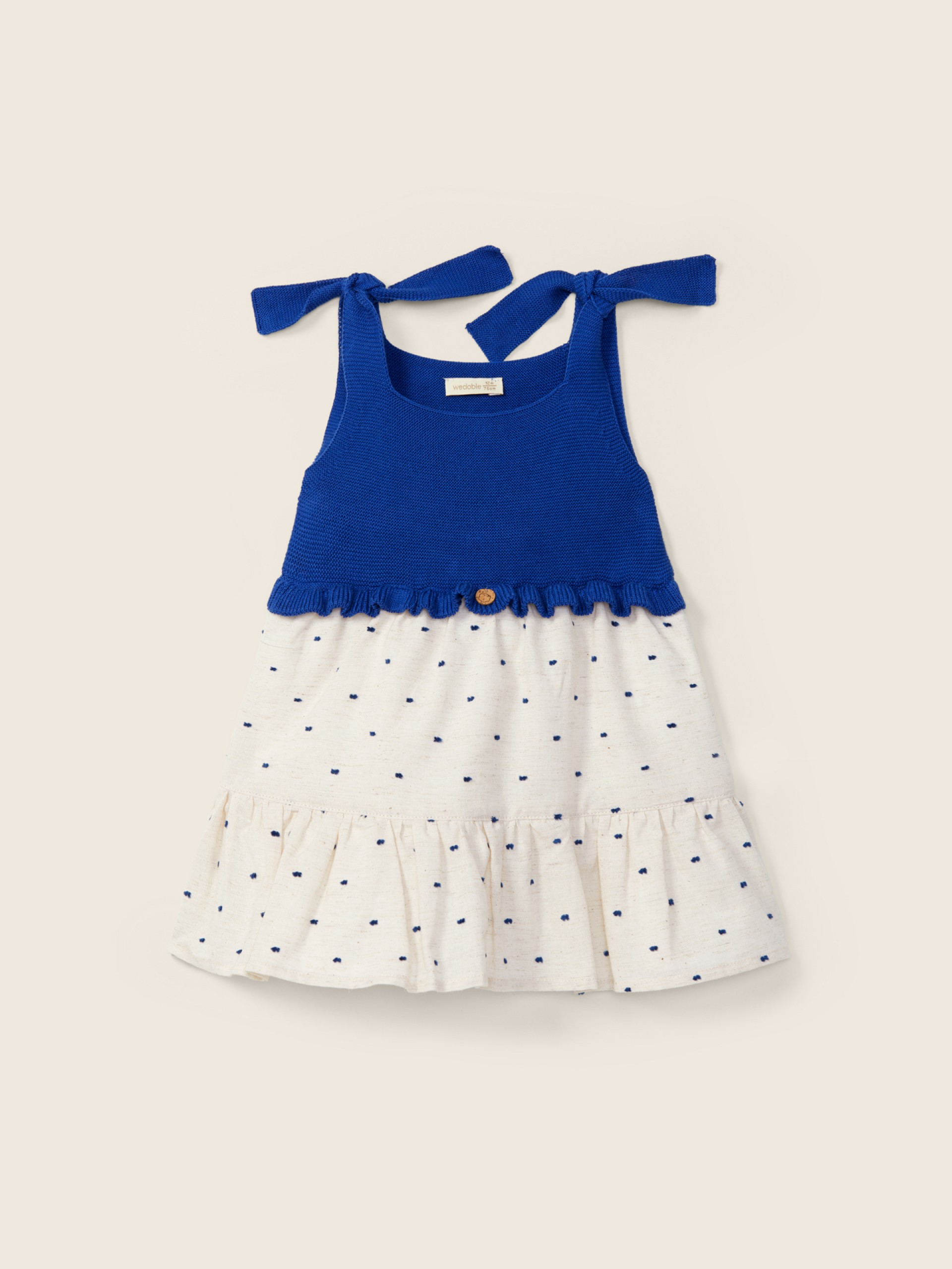 Shoulder straps dress