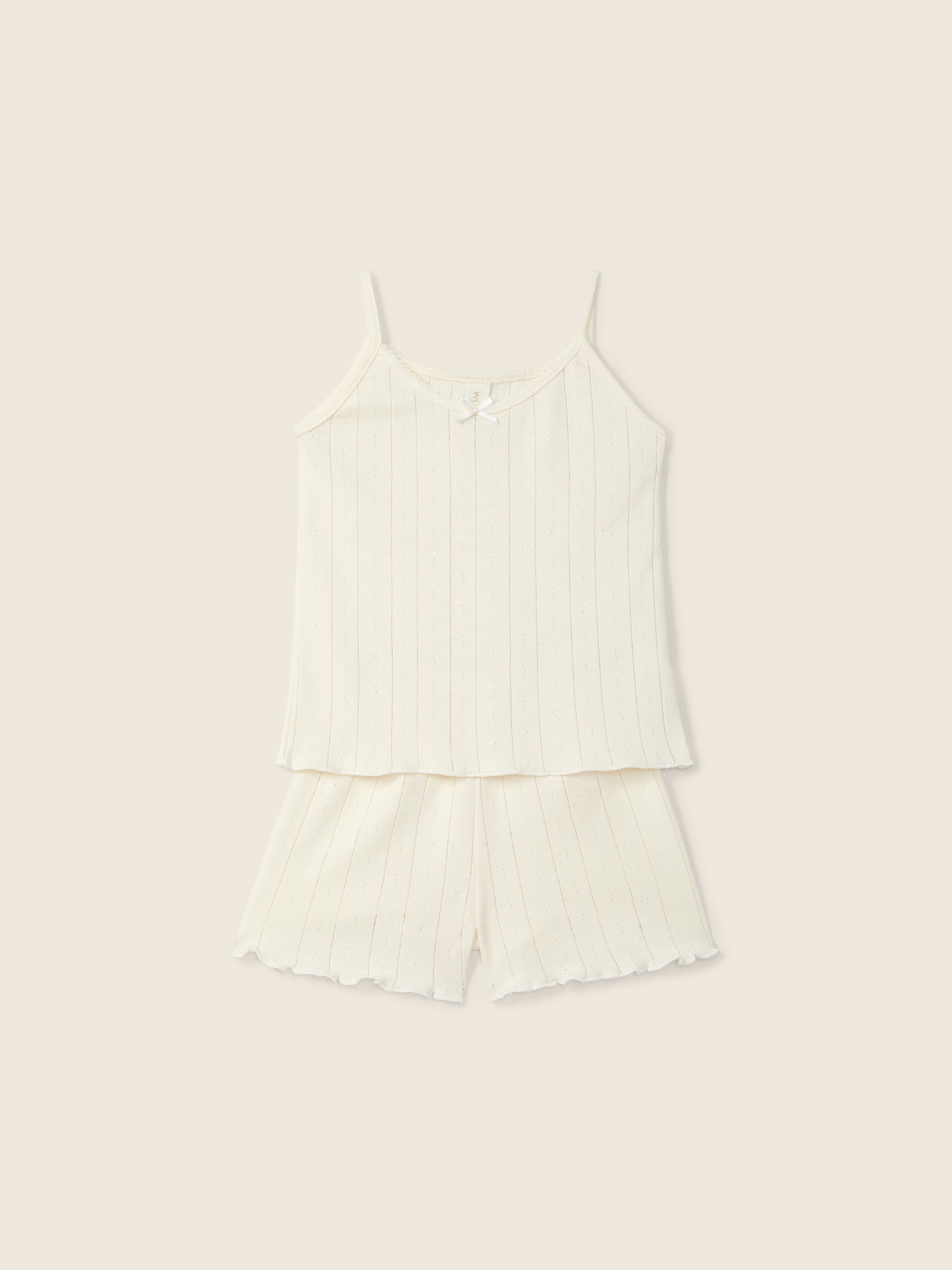 Organic cotton shorts
