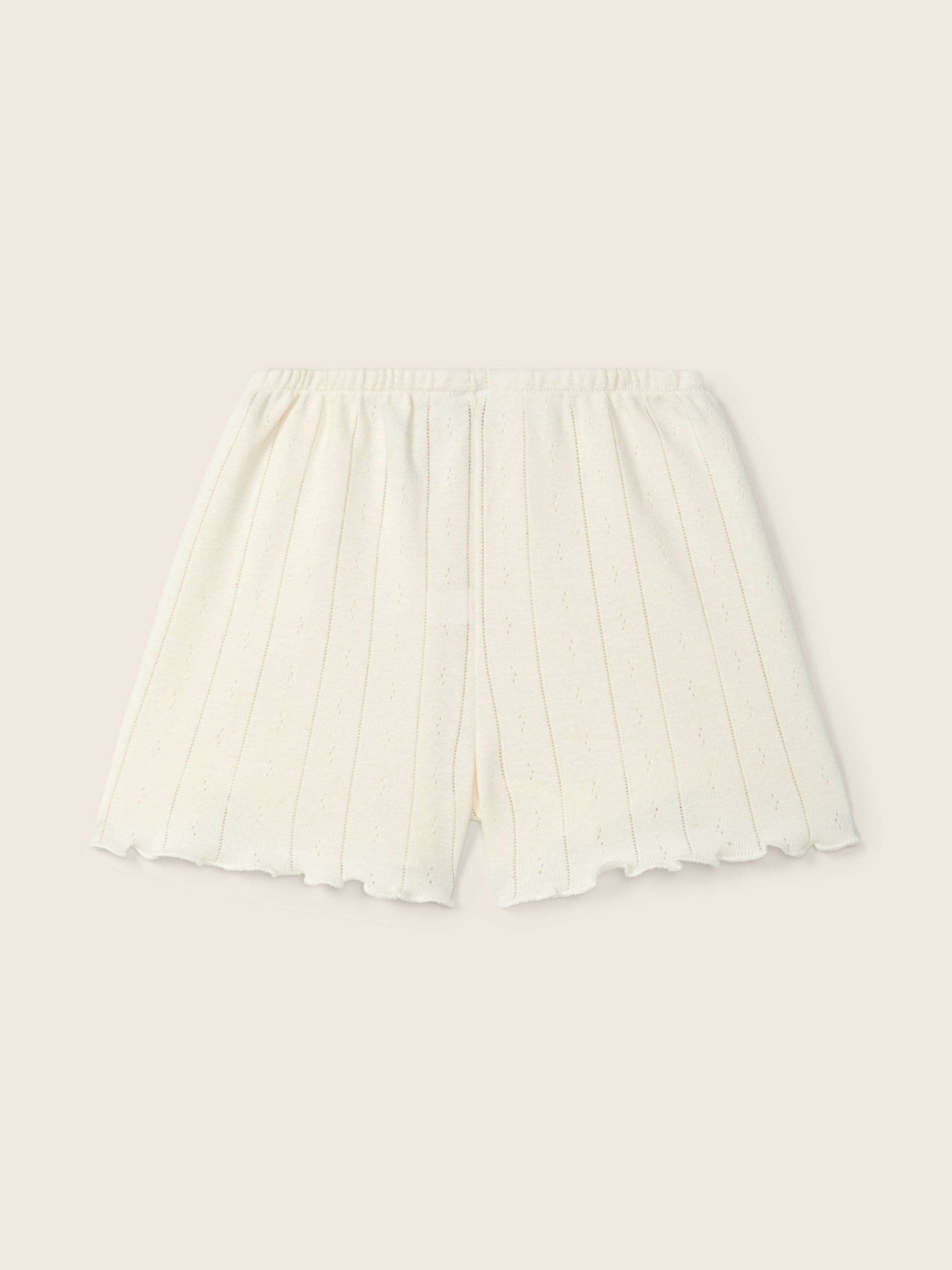 Organic cotton shorts